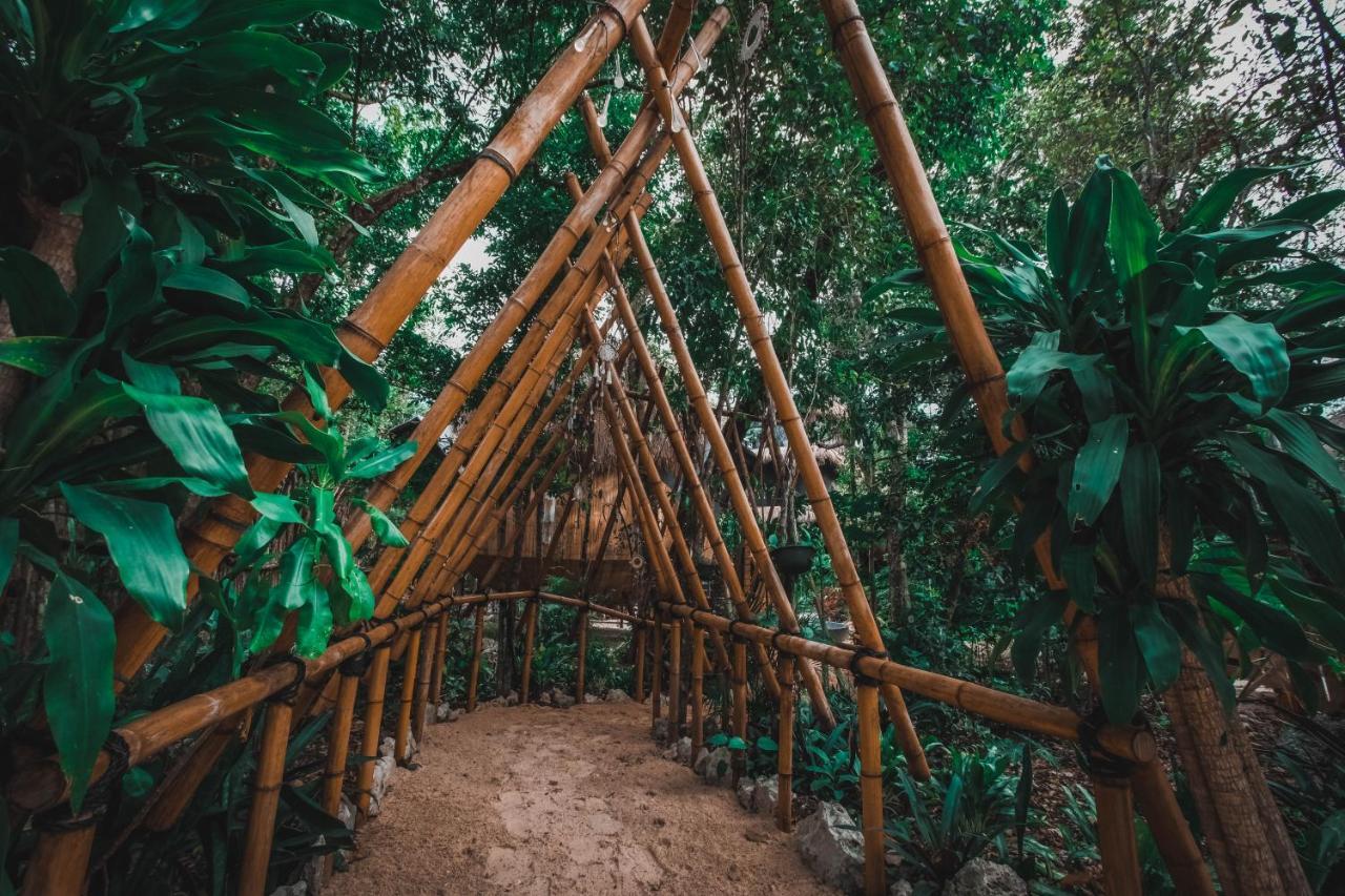 Casa Del Arbol At Villa Duendes Akumal Exteriör bild